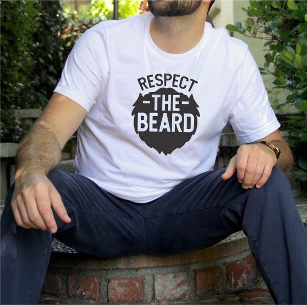 4. Respect the Beard Mens Plus Size Tee