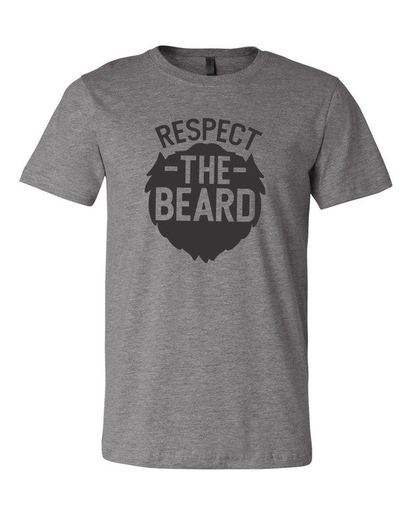 4. Respect the Beard Mens Plus Size Tee
