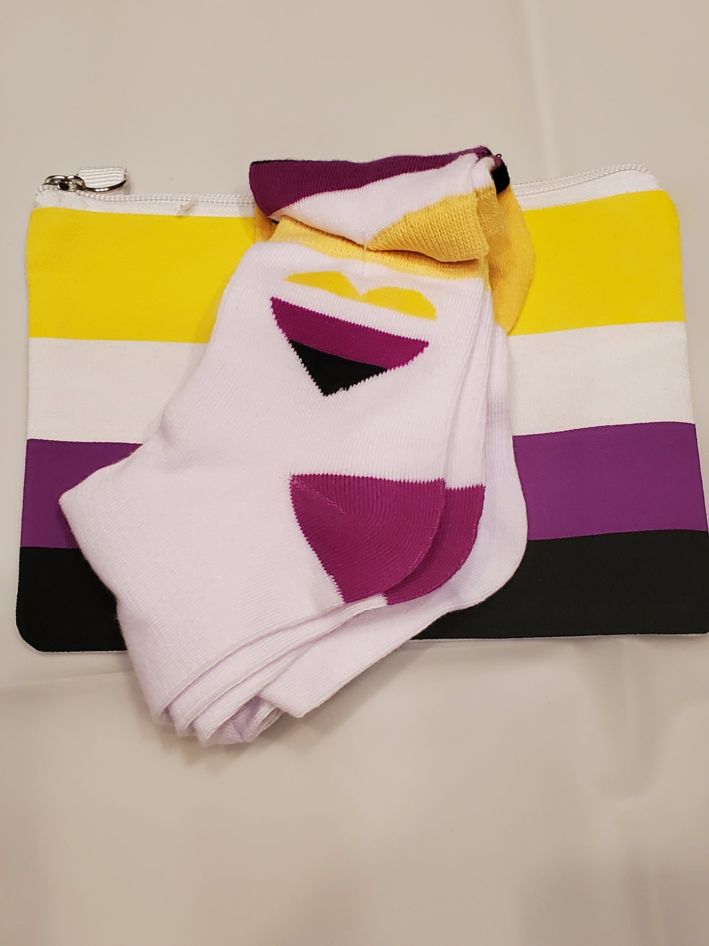 Socks and matching Pouch