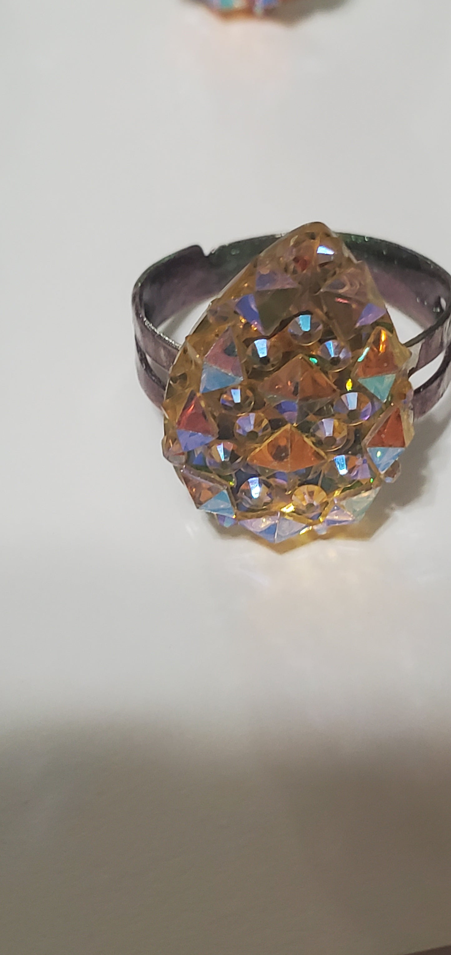 Adjustable Sparkling Rings