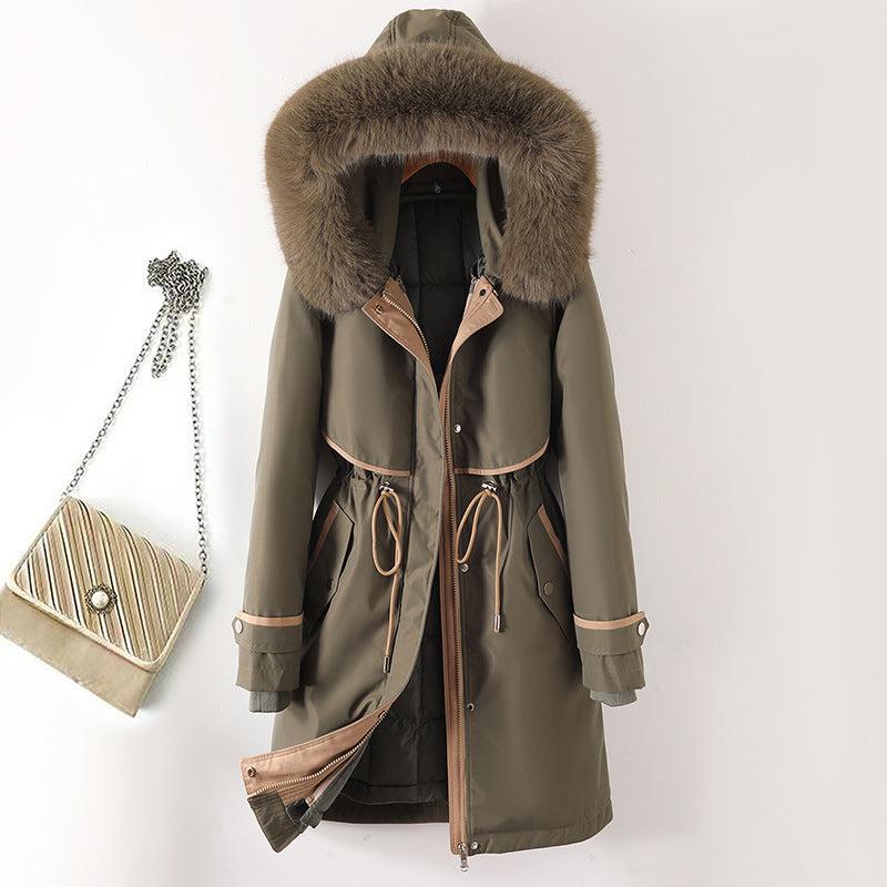 Mid-length Cotton Clothing Winter Cotton-padded Coat Down Cotton-padded Jacket For Women