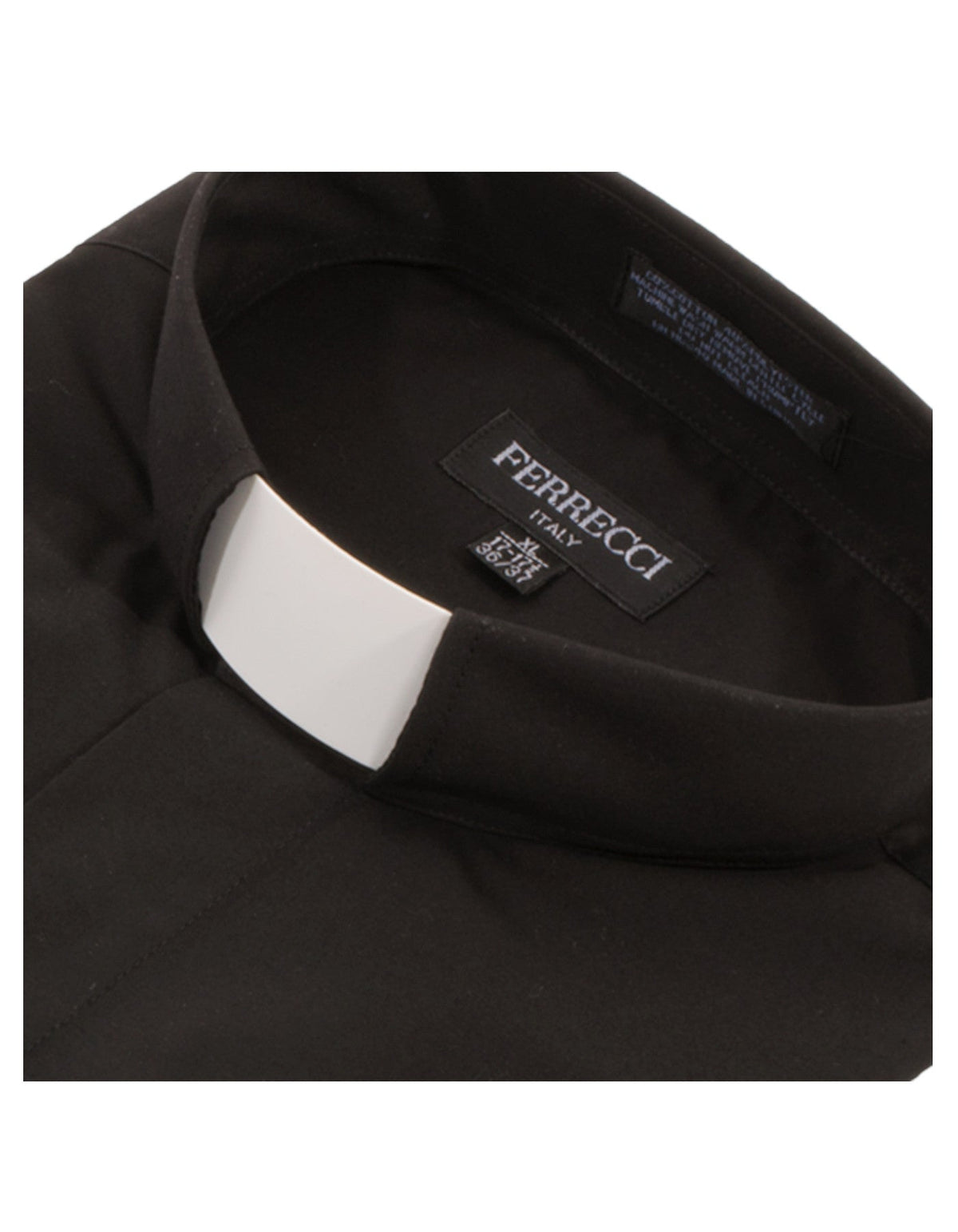 Men's Clergy Shirt with Tab Collar