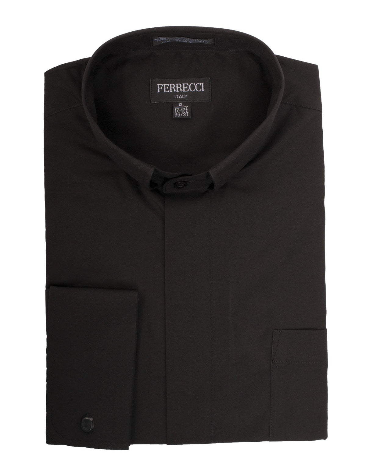 Men's Clergy Shirt with Tab Collar