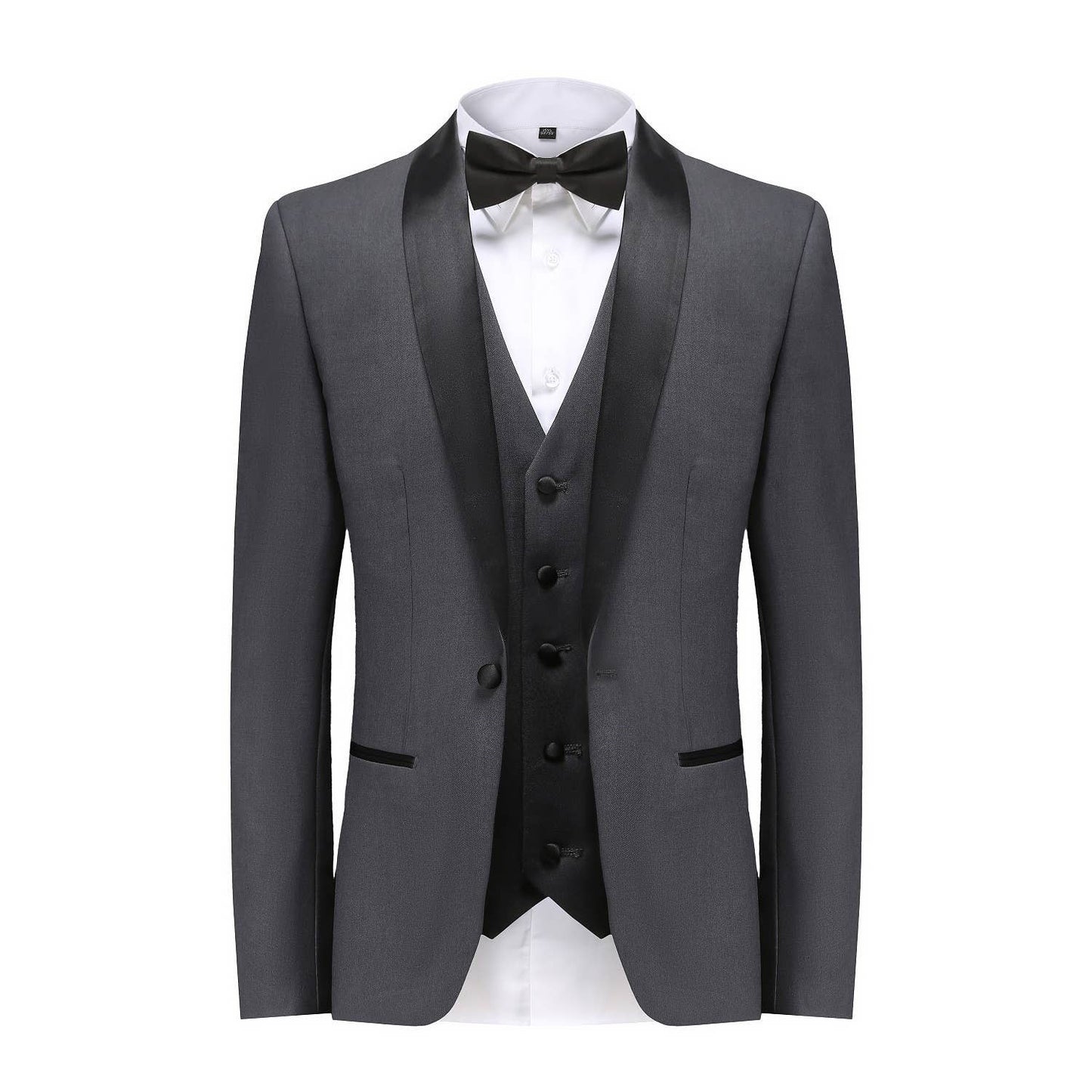 Men's Premium 3 pcs Slim Fit Tuxedo Set - Regular