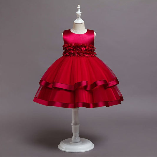 Girls Flower Party Dresses
